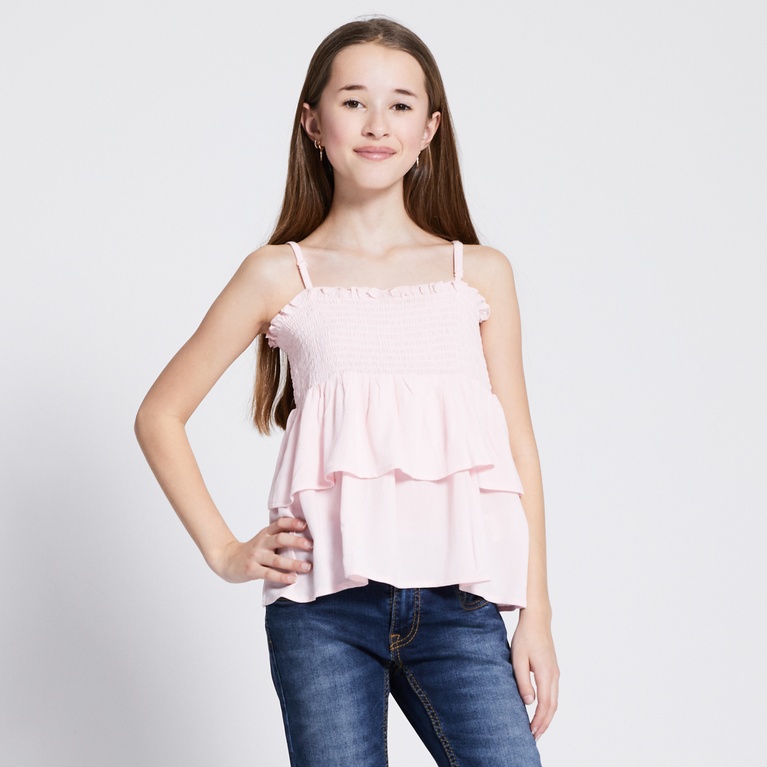 Frill top "Alissa" Soft Pink